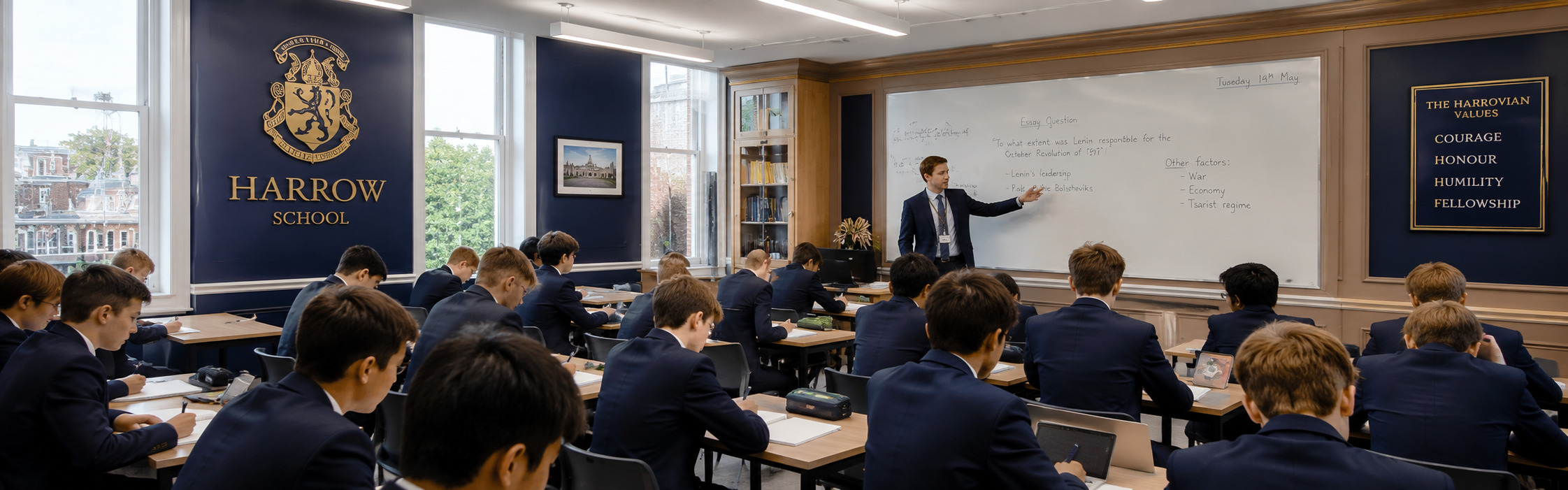 Alumnos Harrow School
