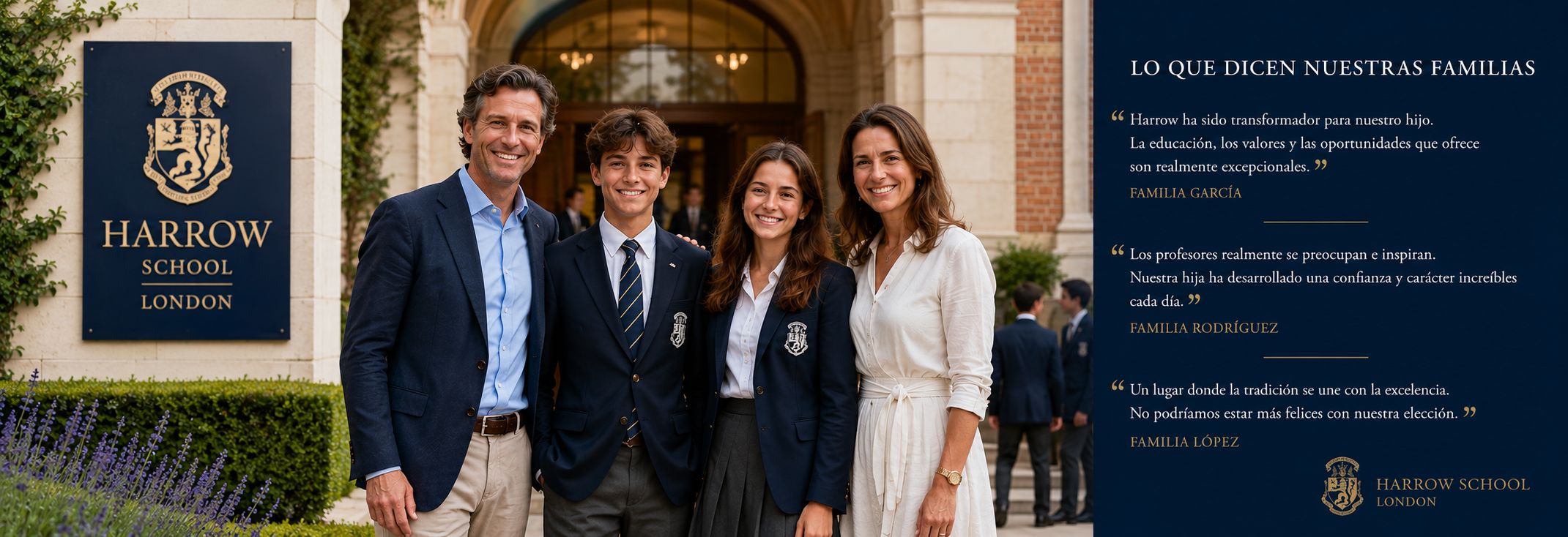 Testimonios Harrow School